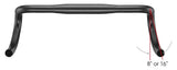 Guidon Satori x-race aero ø31,8mm l=400mm - noir mat