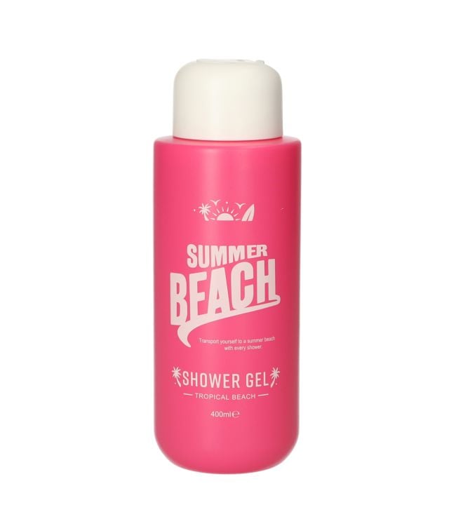 Gel douche plage d'été plage tropicale 400ml