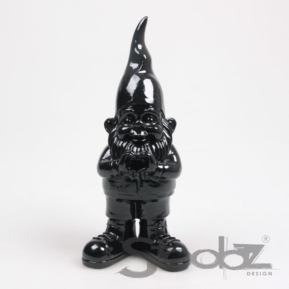 Stoobz design stoobz gnome coeur noir 29,5cm