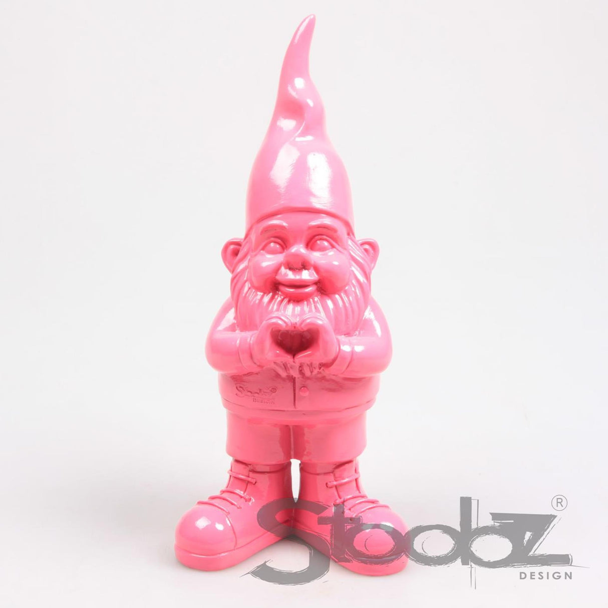Stoobz design stoobz gnome coeur fuchsia 29,5cm