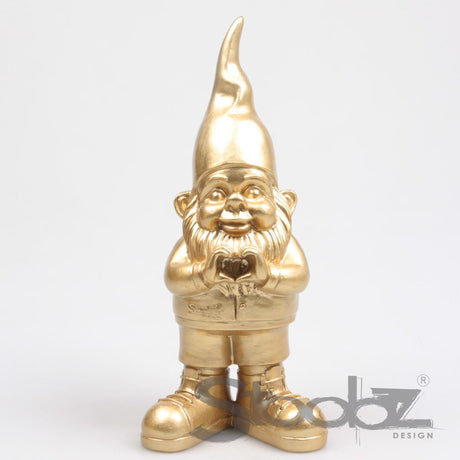 Stoobz design stoobz gnome coeur or 29,5 cm