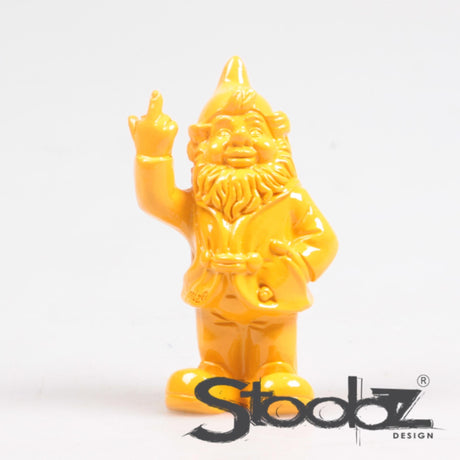 Stoobz design stoobz gnome va te faire foutre jaune 10cm