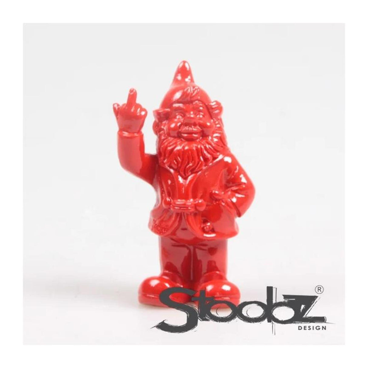 Stoobz design stoobz gnome va te faire foutre rouge 10cm