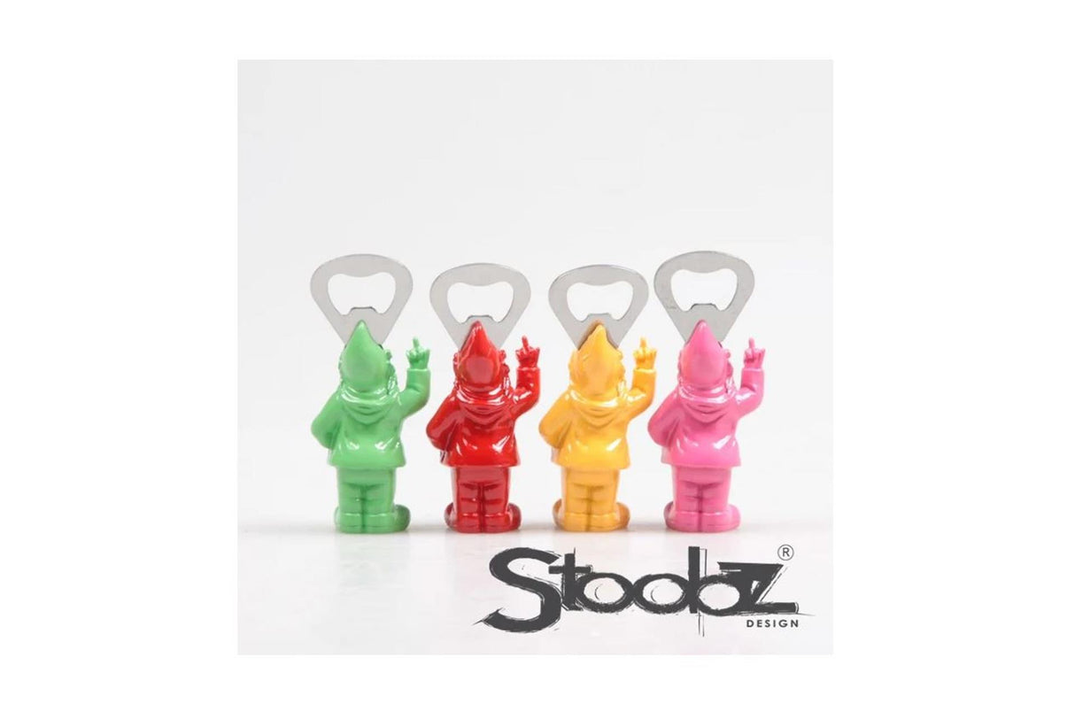 Stoobz design stoobz gnome f*ck you décapsuleur 8cm