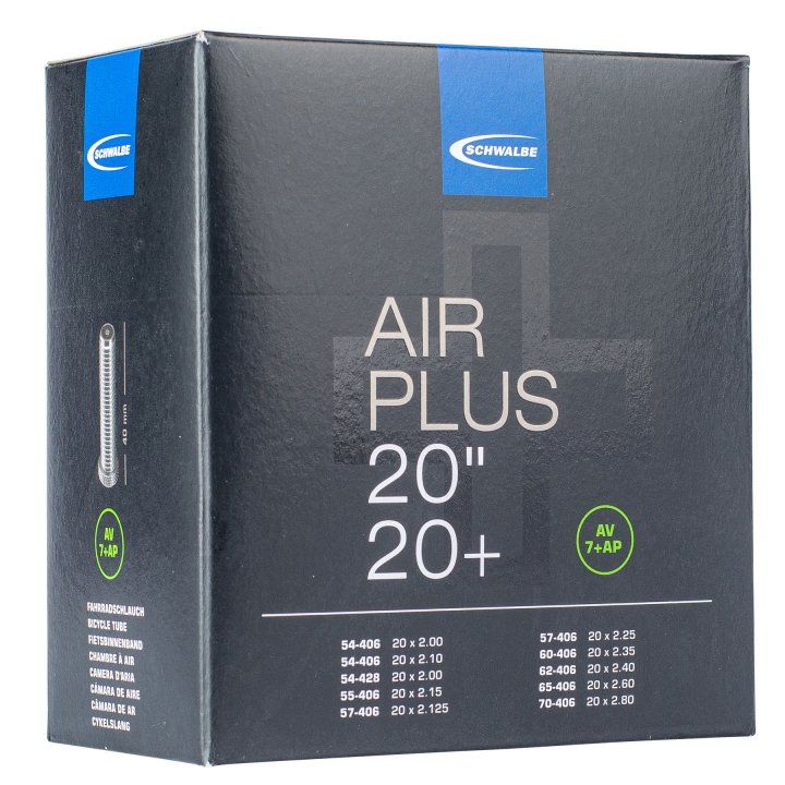 Schwalbe Inner Tube Air Plus AV7L-AP 54 70-406 IB AGV 40 mm