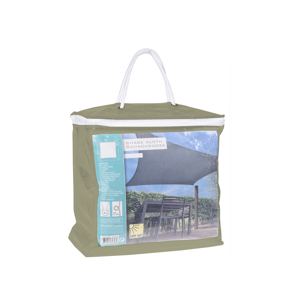 Progarden Shade tissu carré 3x3 m vert