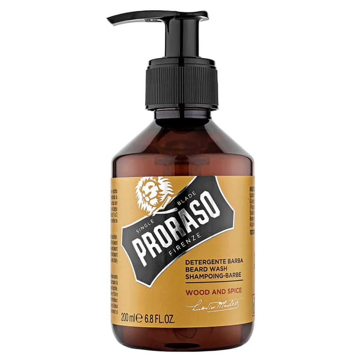 Proraso nettoyant pour barbe épices de bois 200ml