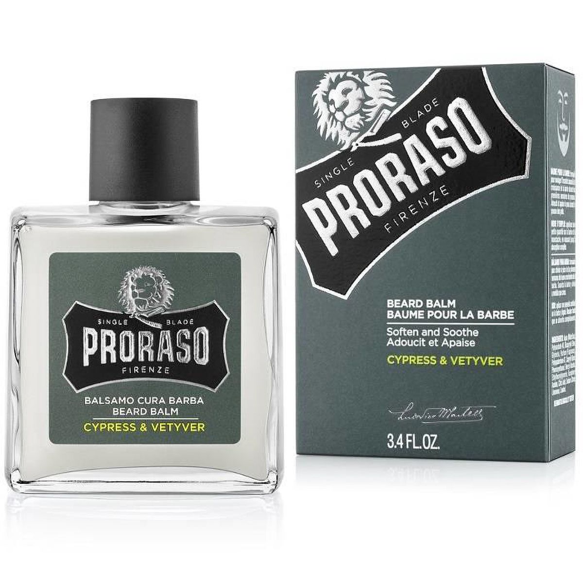 Proraso baume à barbe cyprès vétiver 100ml