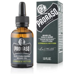 Proraso huile à barbe cyprès vétiver 30ml