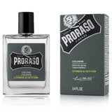 Proraso eau de Cologne spray naturel cyprès vétyver 100ml