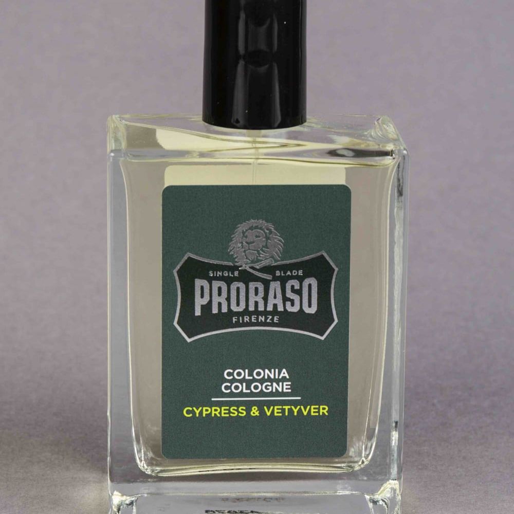 Proraso eau de Cologne spray naturel cyprès vétyver 100ml