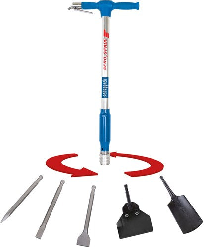Scheppach aero 2 spade outil pneumatique 5 en 1 - 5909601900