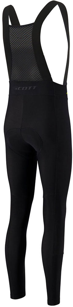 Scott rc pro warm +++ - cuissard à bretelles avec peau de chamois
