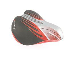 Selleb Saddle Bassano Fanatic Junior 14-16 rouge