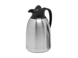 Pichet isotherme Cater-profi inox 1,5l avec bouchon à vis noir bouteille thermos