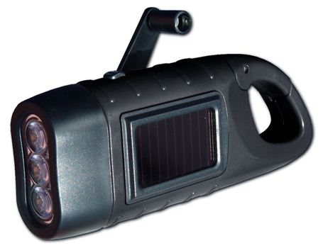 Orage de mer de lampe de poche avec carabiner