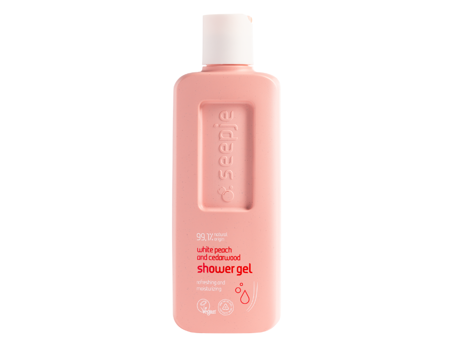 Gel douche Seepje - pêche blanche et bois de cèdre