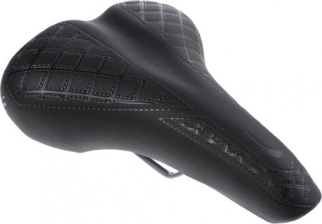 Bicycle Saddle Selle Bassano Cafe Racer Bobber pour hommes - noir