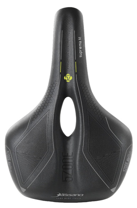 Selle Bassano Saddle Suprema 5Zone El Heren Black