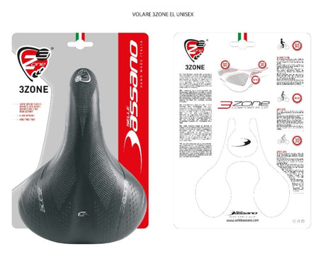 Selle SB Volare 3zone Elm Uni Black