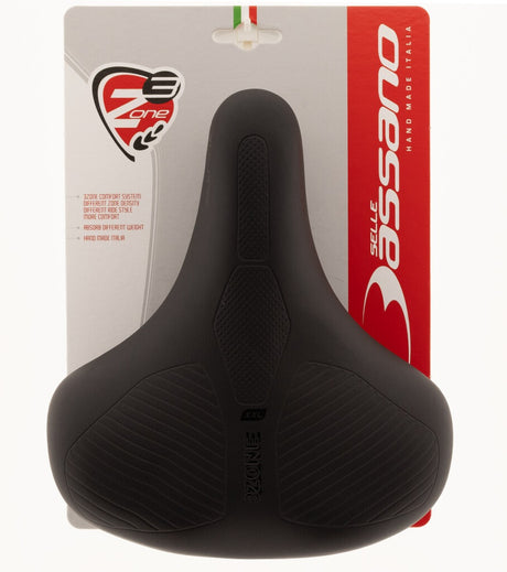 Selle Bassano Selle Bassano Selle Volare Suprema XXL Noir M Élastomère