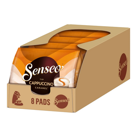 Senseo cappuccino caramel (4x 8 dosettes)