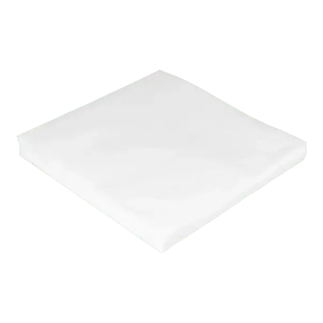 Serviette blanche 1 couche 33x33 cm 1 4 plis (500 pièces)