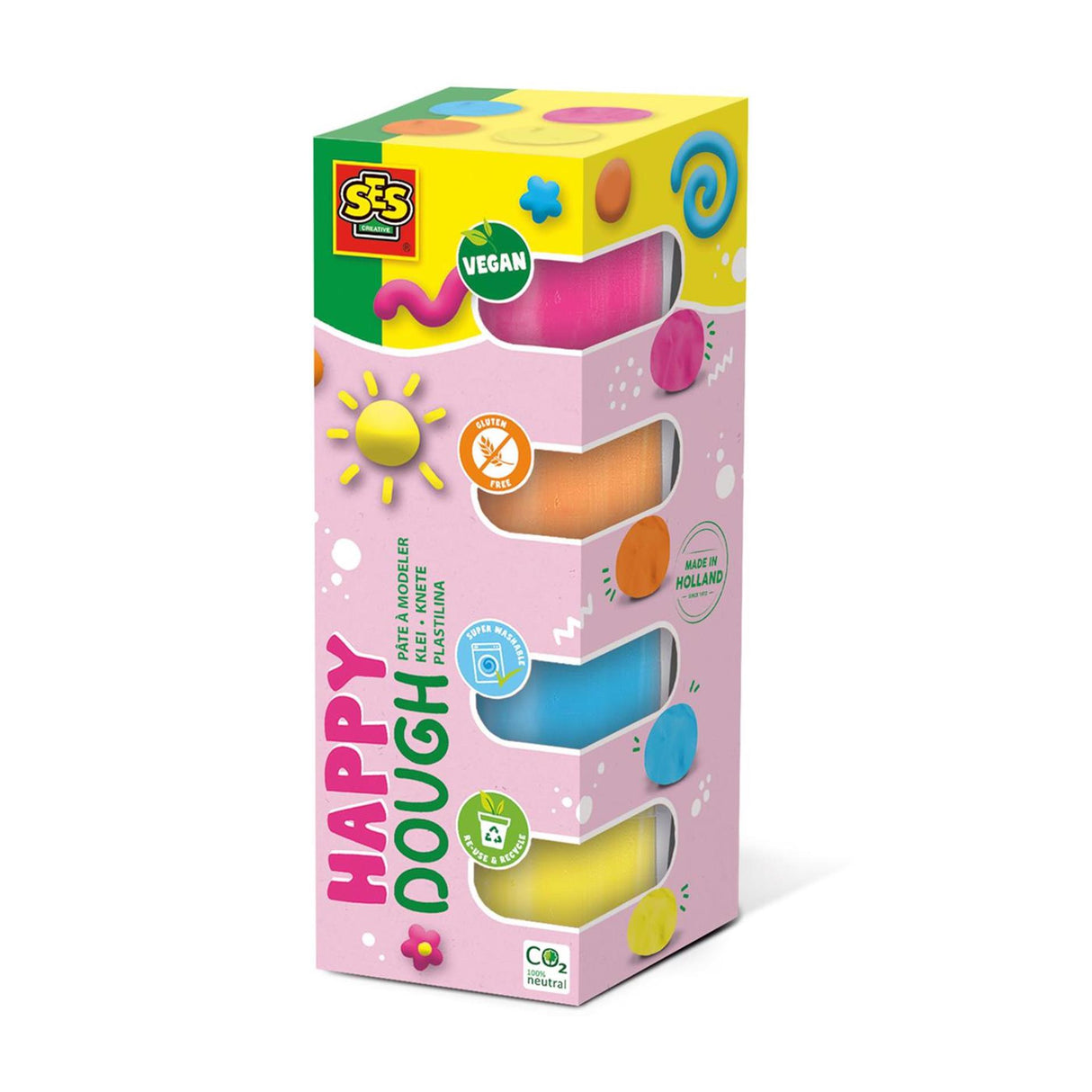 Argile Ses Feel Good - Happy (4x90gr)