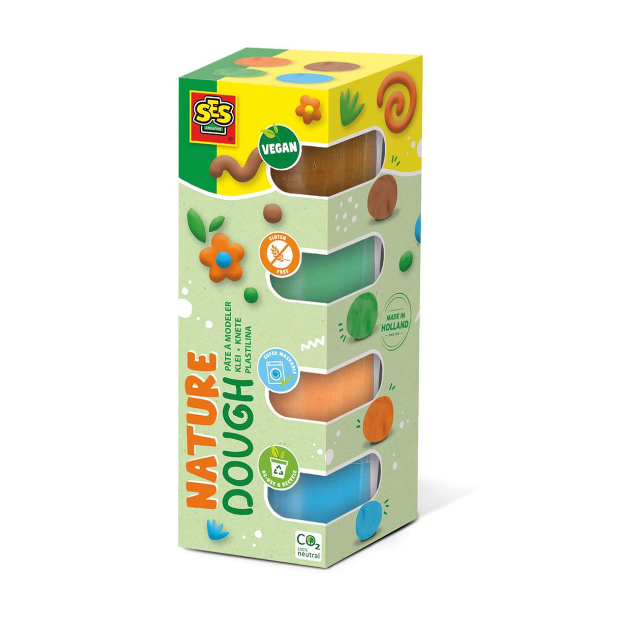 Argile Ses Feel Good - nature (4x90gr)