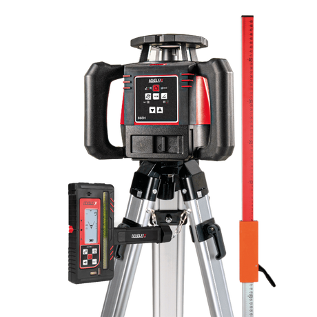Ensemble laser de construction Levelfix 860h rouge