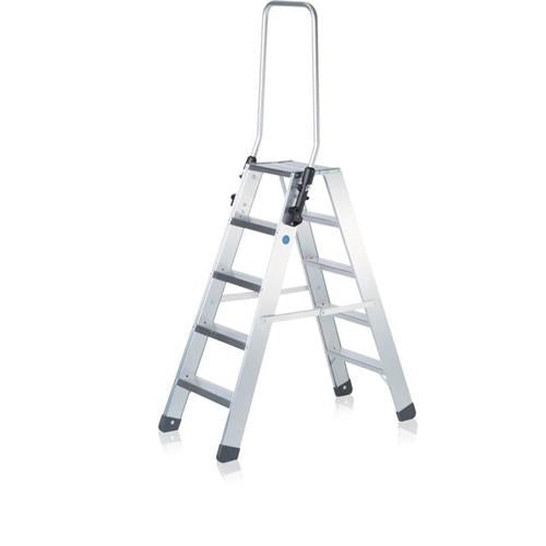 Zarges escabeau seventec b 2x5tr avec support