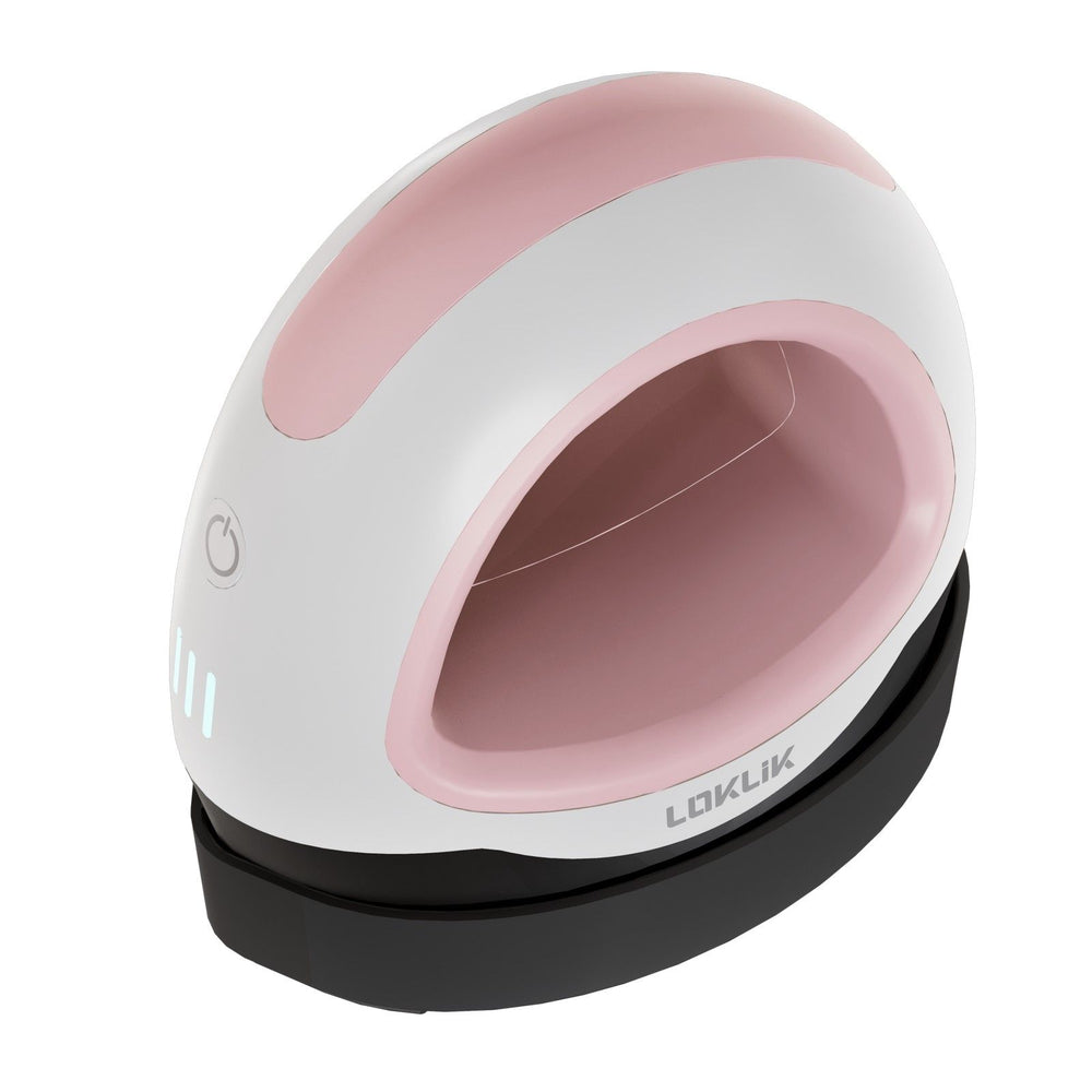 Loklik • mini heat press romantisch roze