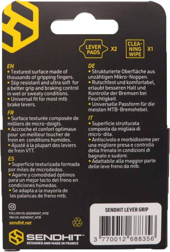 Bande antidérapante Sendhit pour leviers de frein
