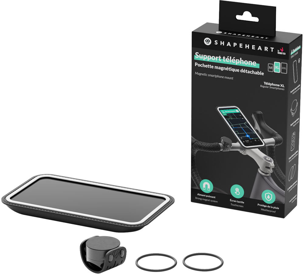 Support magnétique pour smartphone Shapeheart pour vélo