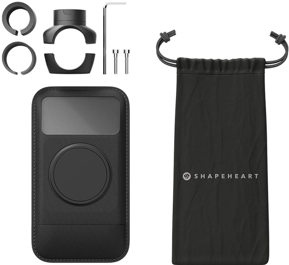 Support magnétique pro pour smartphone Shapeheart pour guidon de vélo