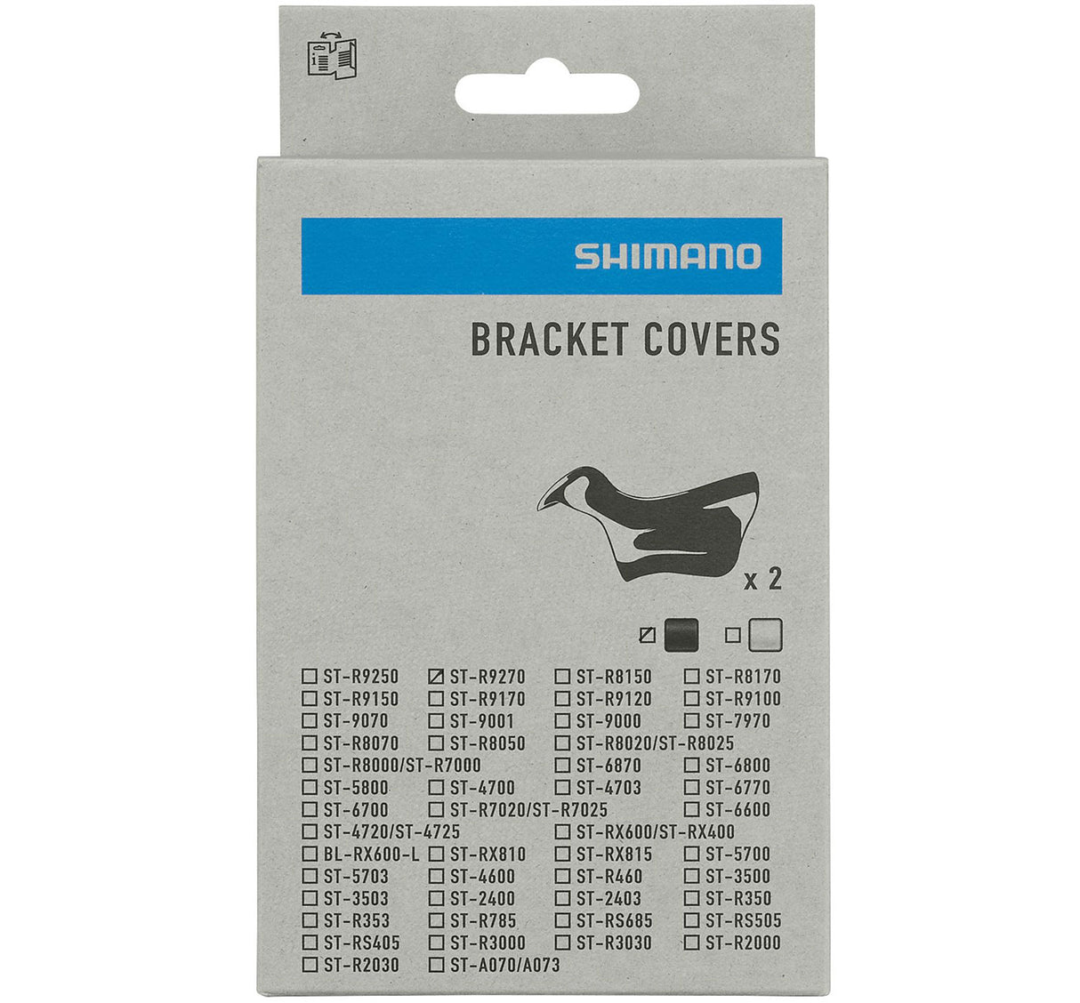 Couvercles de pédalier Shimano pour st-r9270