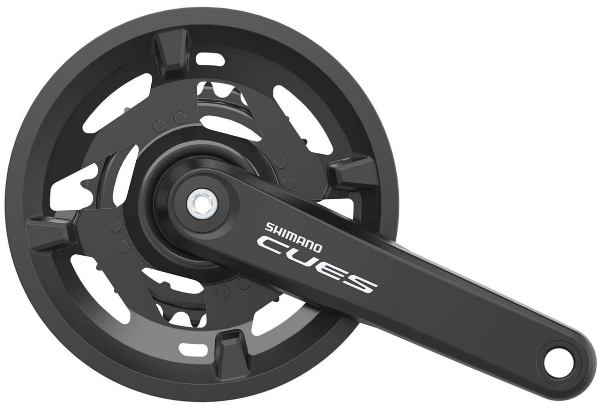 Shimano cues fc-u4010 9 10 manivelle 11 vitesses 40 26 avec protège-chaîne