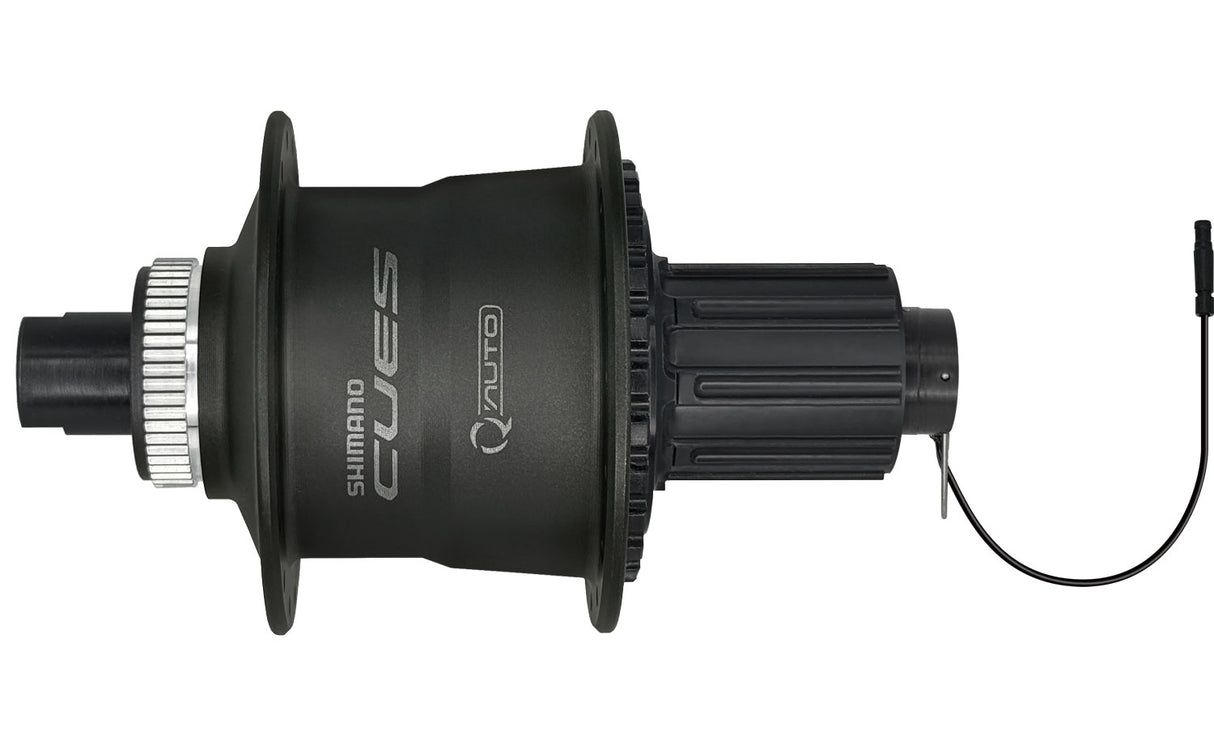 Shimano cues fh-u6060 dynamo à changement automatique moyeu arrière à verrouillage central 12x142mm