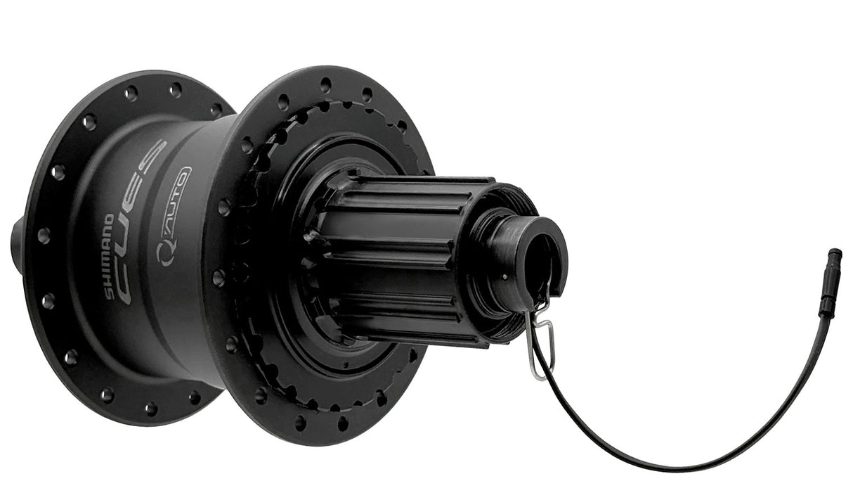 Shimano cues fh-u6060 dynamo à changement automatique moyeu arrière à verrouillage central 12x142mm