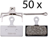 Plaquettes de frein à disque en résine Shimano g05a-rx (paquet d'atelier de 50)