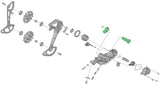 Unité d'essieu Shimano pour support de dérailleur arrière rd-m7100 7120