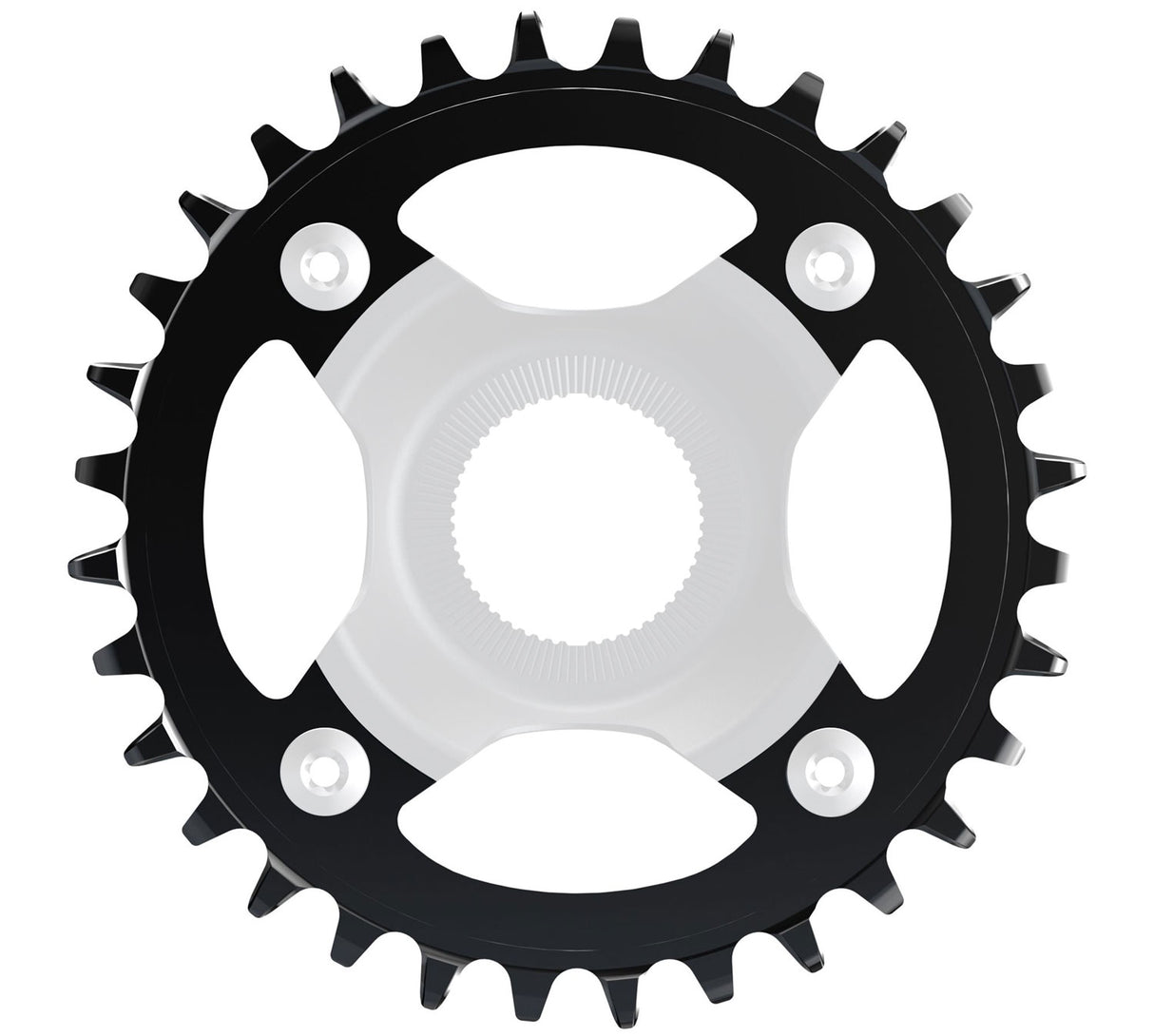 Plateau Shimano steps cr-em800 sans araignée à 4 bras