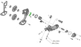 Pare-chocs Shimano pour dérailleur arrière rd-m9100