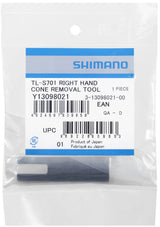 Outil Shimano tl-s701 pour retirer le cône de la main droite