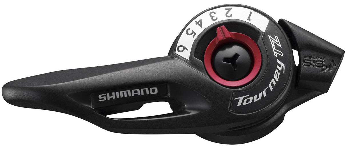 Shimano tourney tz sl-tz500 manette de vitesse à 6 vitesses droite