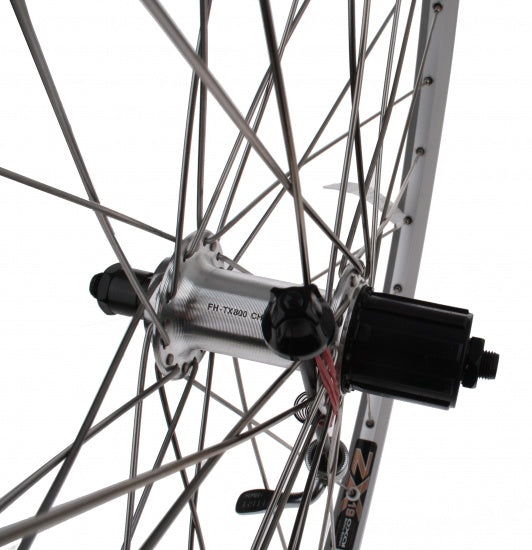 Shimano Achterwiel 28-15 8-13 8 622 SHIM. 8v Rim Alu Silver