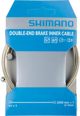 Câble intérieur de frein en acier Shimano vtt route 1,6 mm x 2050 mm