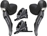 Jeu de freins à disque Shimano grx st-rx810+br-rx810 2x11 vitesses