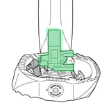 Jeu de réflecteurs Shimano SM-PD60