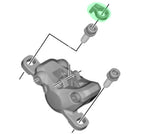 Circlip Shimano pour boulon d'étrier de frein postmount